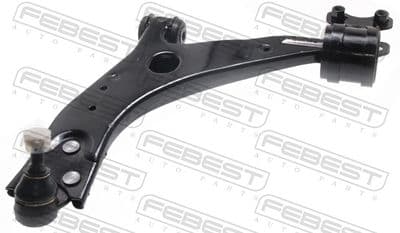 Brazo oscilante, suspensión de ruedas FEBEST 2124-CB4LH