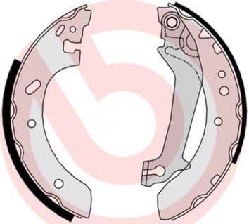 Juego de zapatas de frenos BREMBO S 24 526