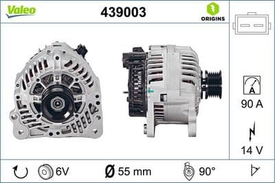 Alternador VALEO 439003