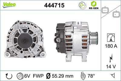 Alternador VALEO 444715