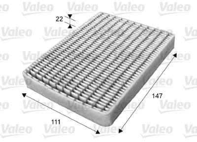 Filtro, aire del interior VALEO 715656