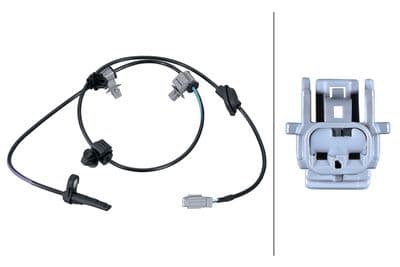 Sensor, revoluciones de la rueda HELLA 6PU 358 268-831