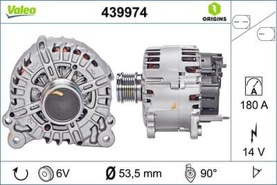 Alternador VALEO 439974