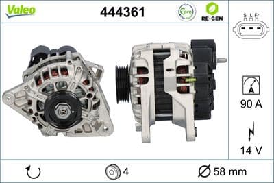 Alternador VALEO 444361