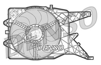 Ventilador, refrigeración del motor DENSO DER20011