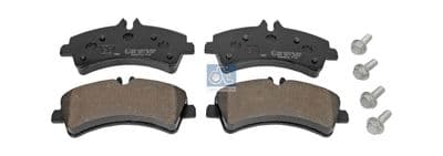 Juego de balatas de freno DT Spare Parts 4.91901
