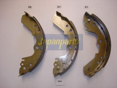 Juego de zapatas de frenos JAPANPARTS GF-991AF