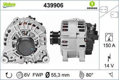 Alternador VALEO 439906
