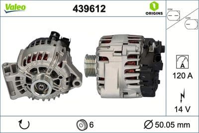 Alternador VALEO 439612