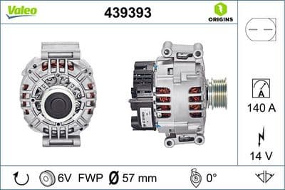 Alternador VALEO 439393