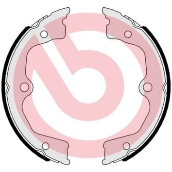 Juego de zapatas de frenos, freno de mano BREMBO S 28 518