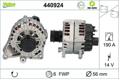 Alternador VALEO 440924