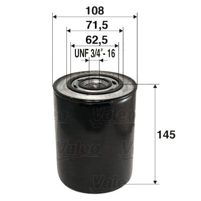 Filtro de aceite VALEO 586014