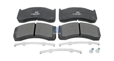 Juego de balatas de freno DT Spare Parts 2.94074