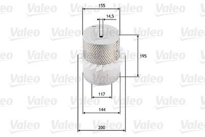 Filtro de aire VALEO 585638