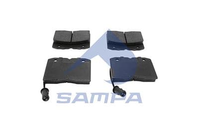 Juego de balatas de freno SAMPA 093.842