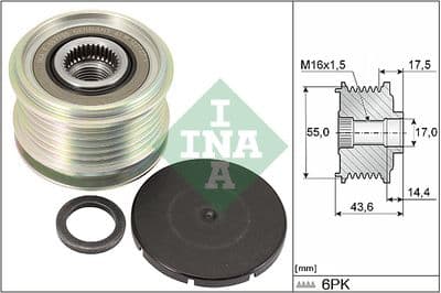 Rueda libre del alternador Schaeffler INA 535 0105 10