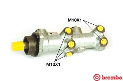 Cilindro principal de freno BREMBO M 61 114