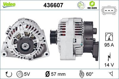 Alternador VALEO 436607