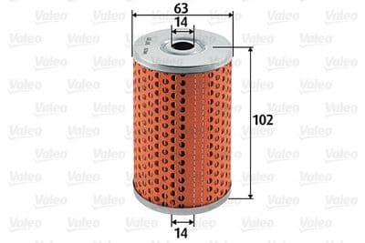Filtro combustible VALEO 587911