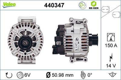 Alternador VALEO 440347