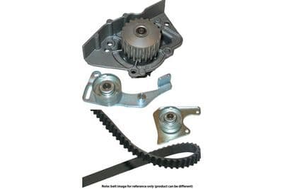 Bomba de agua + juego de correa de distribución Kavo Parts DKW-3001
