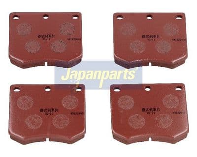 Juego de balatas de freno JAPANPARTS PA-377AF