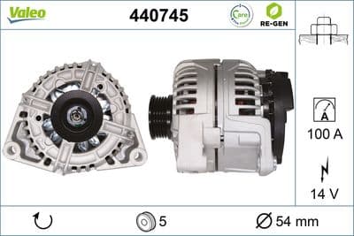 Alternador VALEO 440745