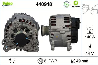 Alternador VALEO 440918