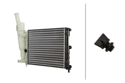 Radiador, refrigeración del motor HELLA 8MK 366 311-991