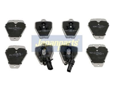 Juego de balatas de freno JAPANPARTS PA-0920AF