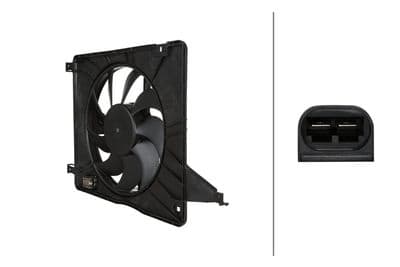 Ventilador, refrigeración del motor HELLA 8EW 366 421-461
