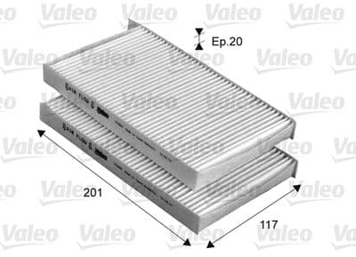 Filtro, aire del interior VALEO 715669