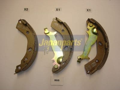 Juego de zapatas de frenos JAPANPARTS GF-H05AF