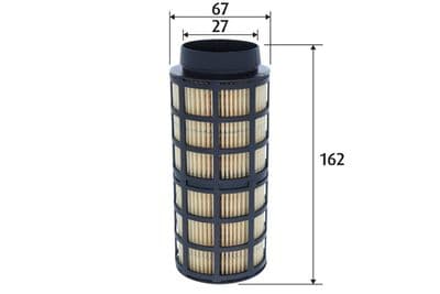 Filtro combustible VALEO 587170