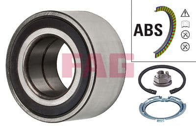 Juego de balero de rueda Schaeffler FAG 713 6308 40