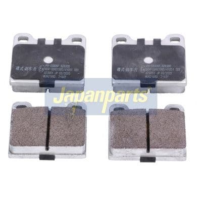 Juego de balatas de freno JAPANPARTS PA-0330AF
