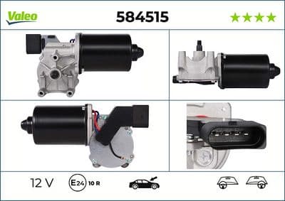 Motor del limpiaparabrisas VALEO 584515