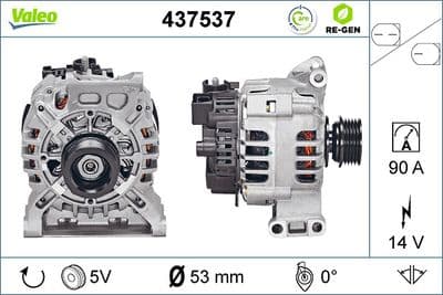 Alternador VALEO 437537