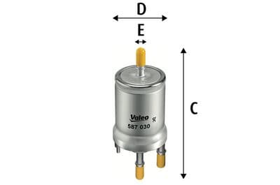 Filtro combustible VALEO 587030