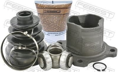 Juego de articulación, eje de transmisión FEBEST 0711-GVJBLH