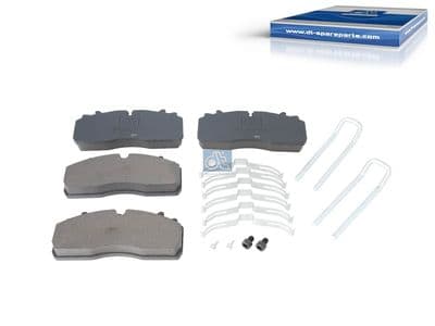 Juego de balatas de freno DT Spare Parts 6.95126