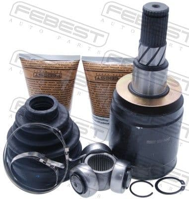 Juego de articulación, eje de transmisión FEBEST 0211-D40AT