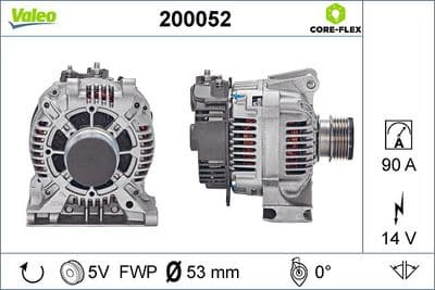Alternador VALEO 200052