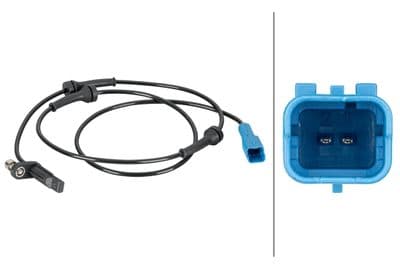 Sensor, revoluciones de la rueda HELLA 6PU 012 806-701