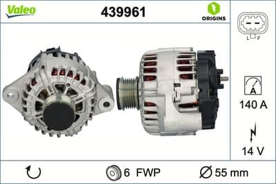 Alternador VALEO 439961