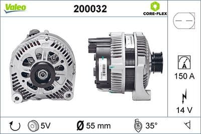 Alternador VALEO 200032
