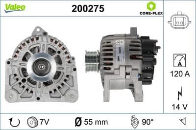 Alternador VALEO 200275
