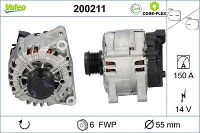 Alternador VALEO 200211