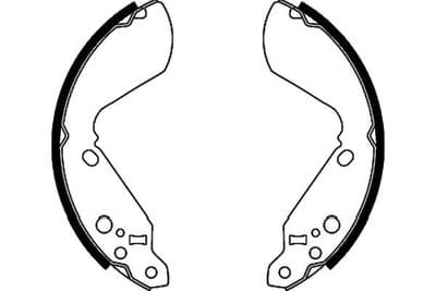 Juego de zapatas de frenos Kavo Parts KBS-8919